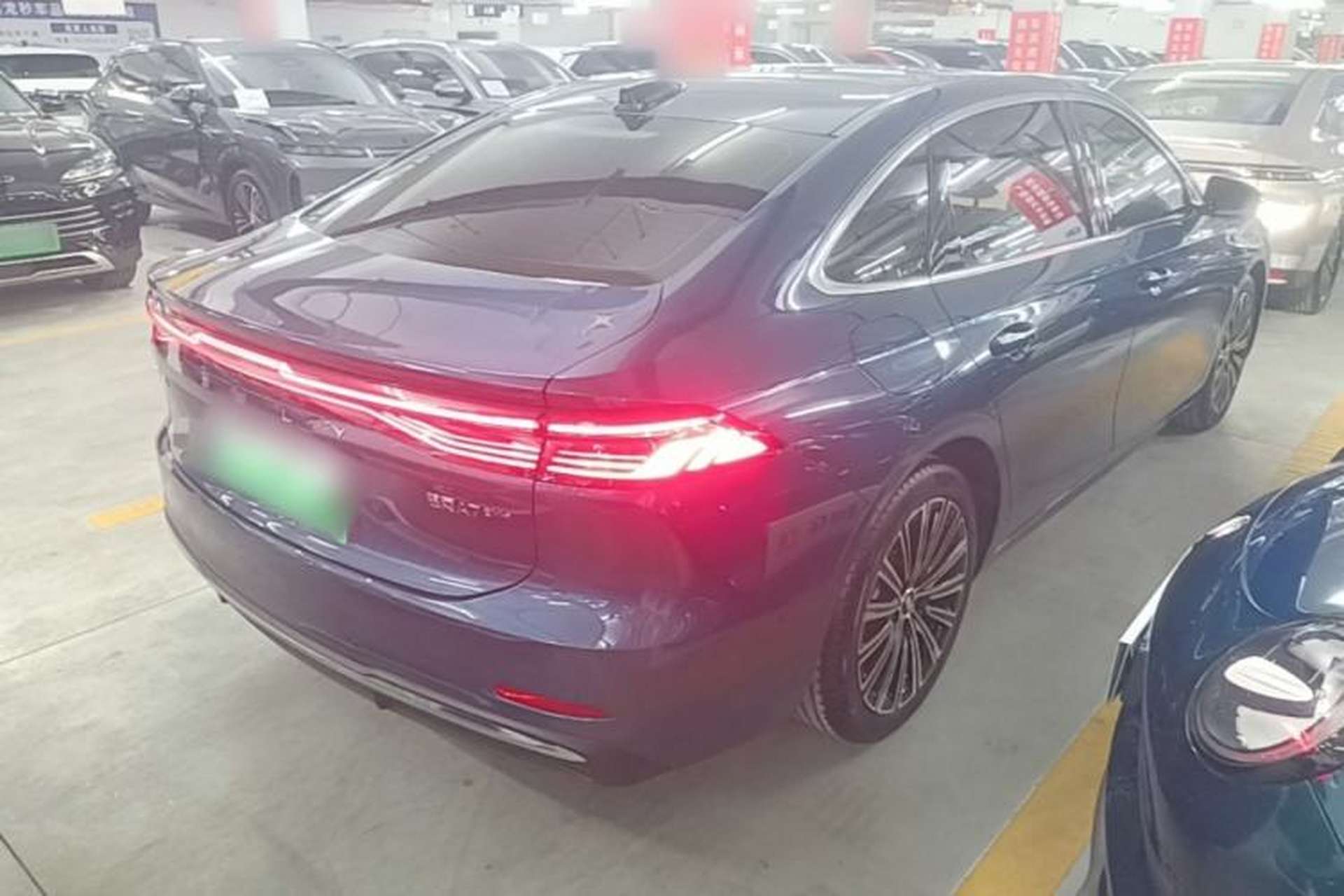 Used Geely Galaxy A7 2025 Model EM-i 150km Starship Edition Rear Right 45 Deg