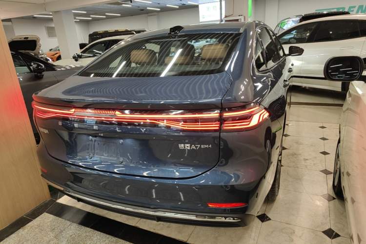 Used Geely Galaxy A7 2025 Model EM-i 150km Starship Edition Rear Right 45 Deg