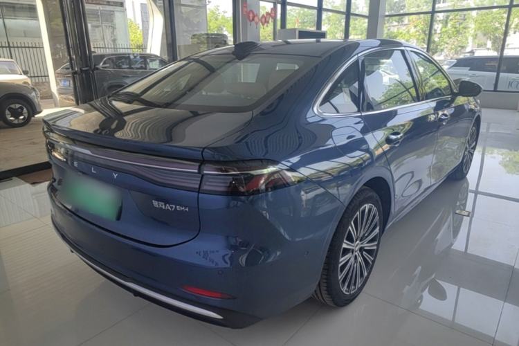 Used Geely Galaxy A7 2025 Model EM-i 150km Starship Edition Rear Right 45 Deg