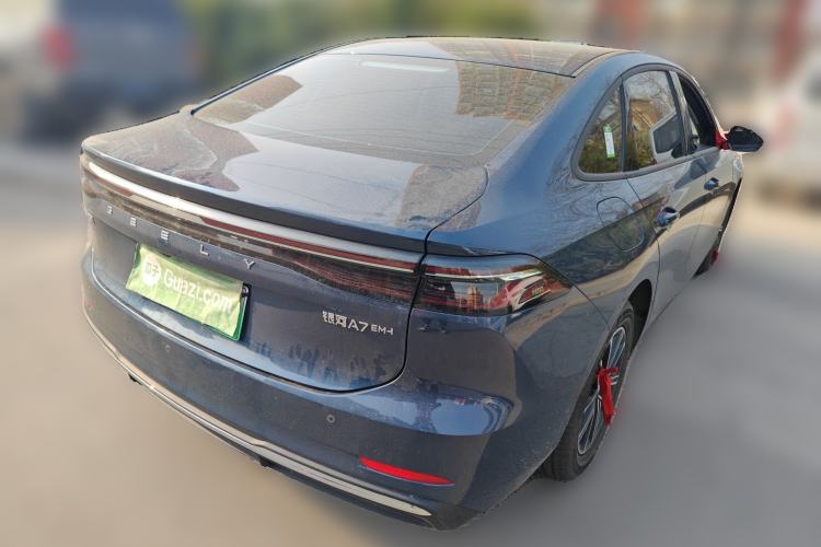Used Geely Galaxy A7 2025 Model EM-i 70km Luxury Edition Rear Right 45 Deg