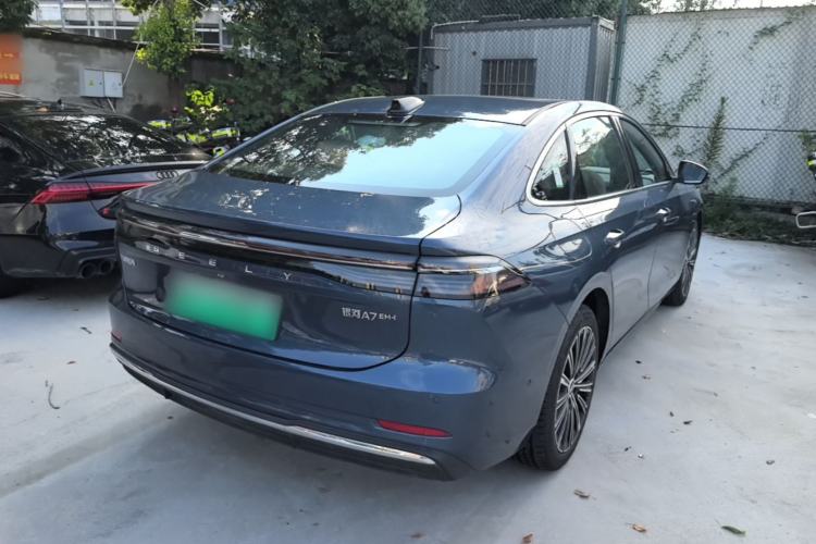 Used Geely Galaxy A7 2025 Model EM-i 150km Starship Edition Rear Right 45 Deg