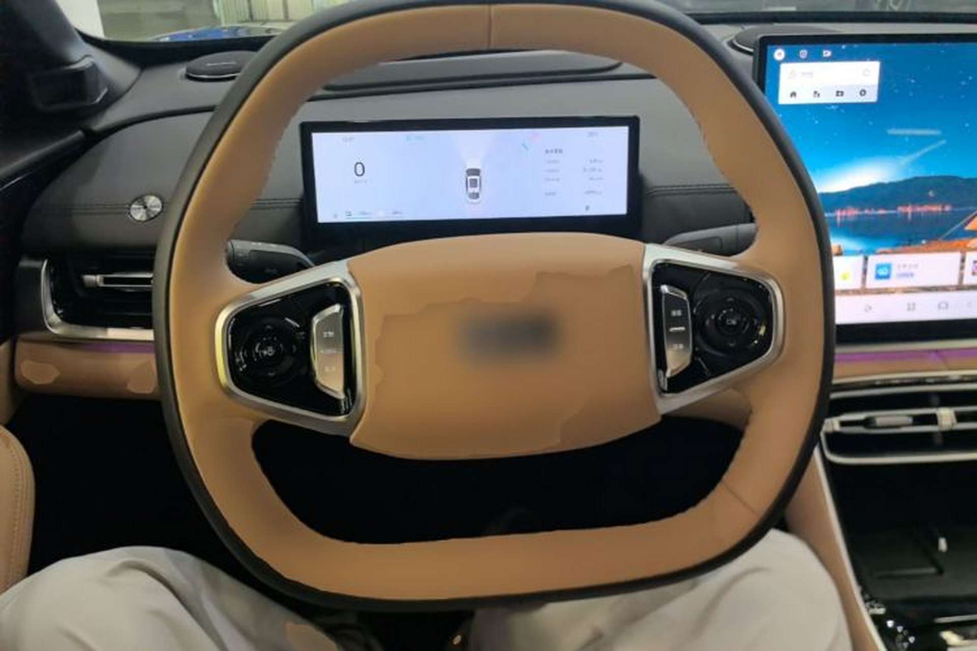 Used Geely Galaxy A7 2025 Model EM-i 150km Starship Edition Steering Wheel