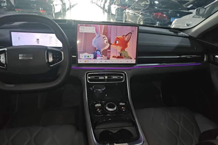 Used Geely Galaxy A7 2025 Model EM-i 150km Starship Edition Audio And AC Panel
