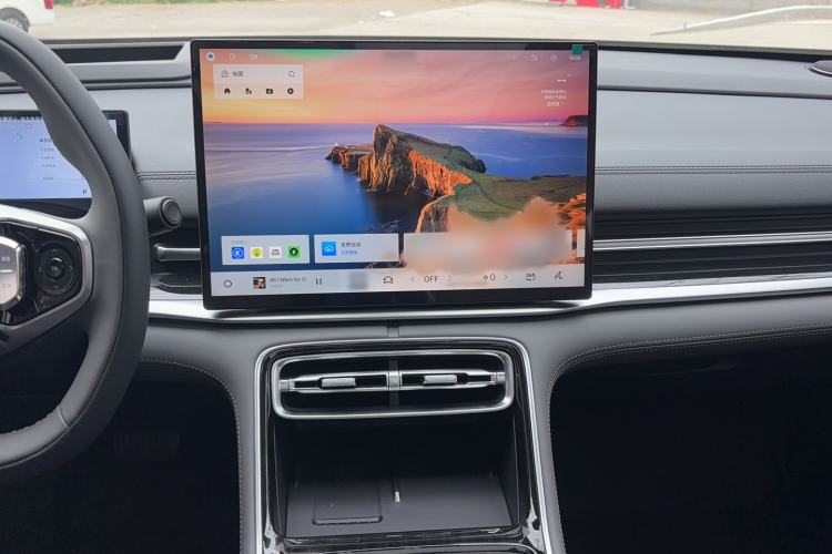 Used Geely Galaxy A7 2025 Model EM-i 150km Exploration+ Edition Audio And AC Panel