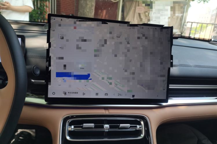 Used Geely Galaxy A7 2025 Model EM-i 150km Starship Edition Audio And AC Panel