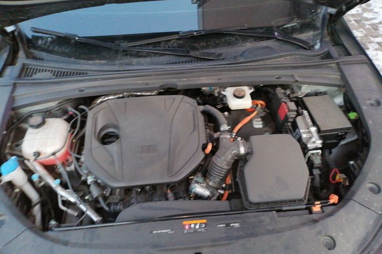 Used Geely Galaxy A7 2025 Model EM-i 70km Luxury Edition Engine Bay