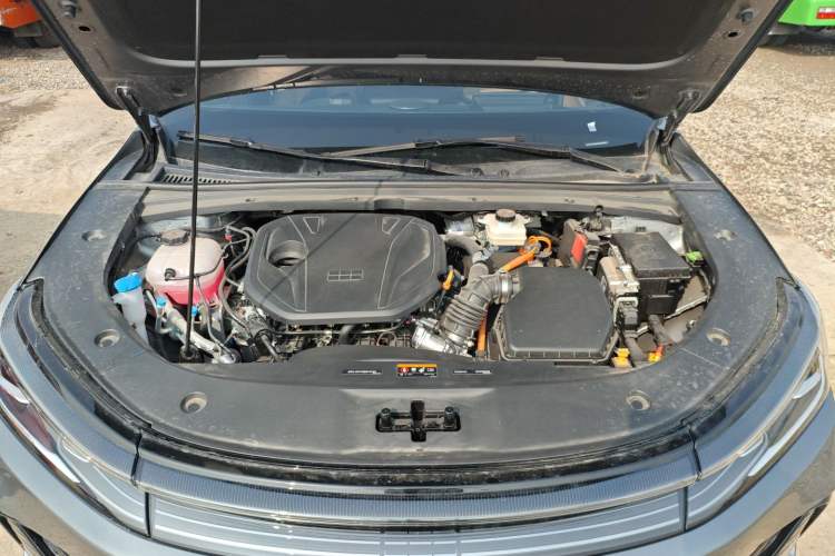 Used Geely Galaxy A7 2025 Model EM-i 150km Exploration+ Edition Engine Bay