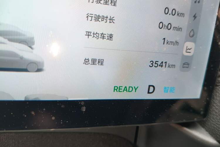 Used Geely Galaxy A7 2025 Model EM-i 150km Starship Edition Odometer Close Up
