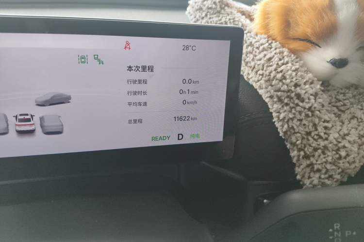 Used Geely Galaxy A7 2025 Model EM-i 150km Exploration+ Edition Odometer Close Up
