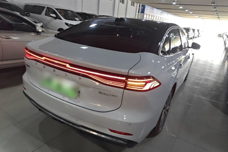 Used Geely Galaxy A7 2025 Model EM-i 150km Starship Edition Rear Right 45 Deg