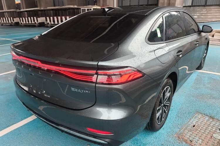 Used Geely Galaxy A7 2025 Model EM-i 70km Launch Edition Rear Right 45 Deg