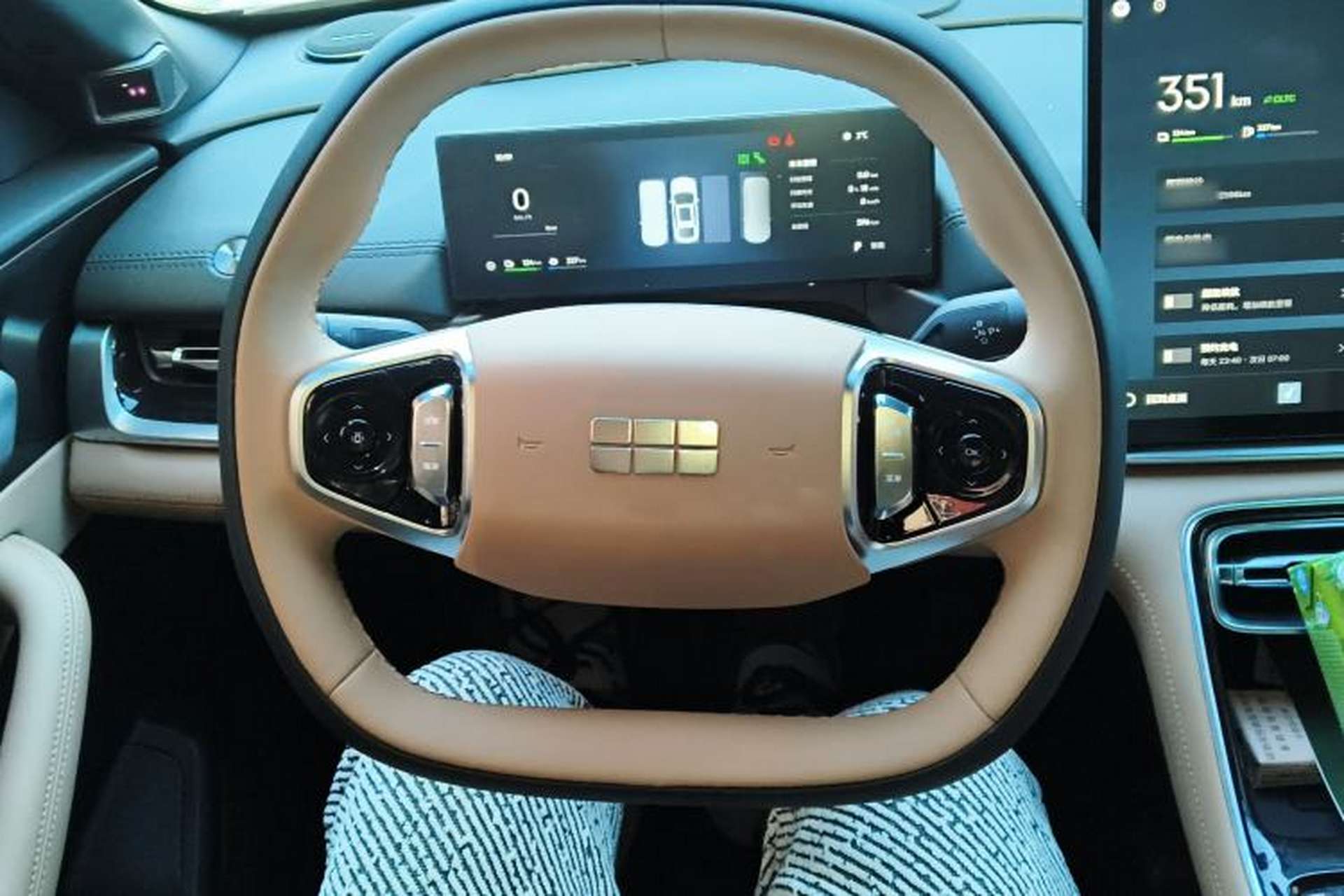 Used Geely Galaxy A7 2025 Model EM-i 150km Exploration+ Edition Steering Wheel
