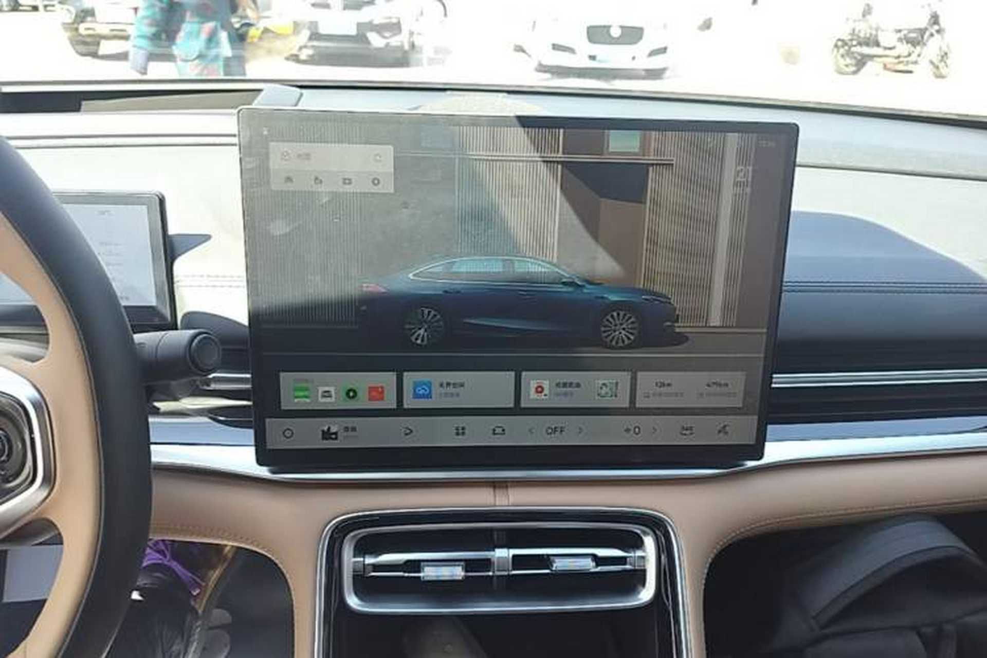 Used Geely Galaxy A7 2025 Model EM-i 150km Exploration+ Edition Audio And AC Panel