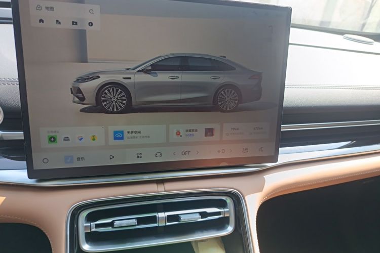 Used Geely Galaxy A7 2025 Model EM-i 150km Exploration+ Edition Audio And AC Panel