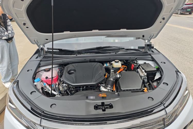 Used Geely Galaxy A7 2025 Model EM-i 70km Luxury Edition Engine Bay