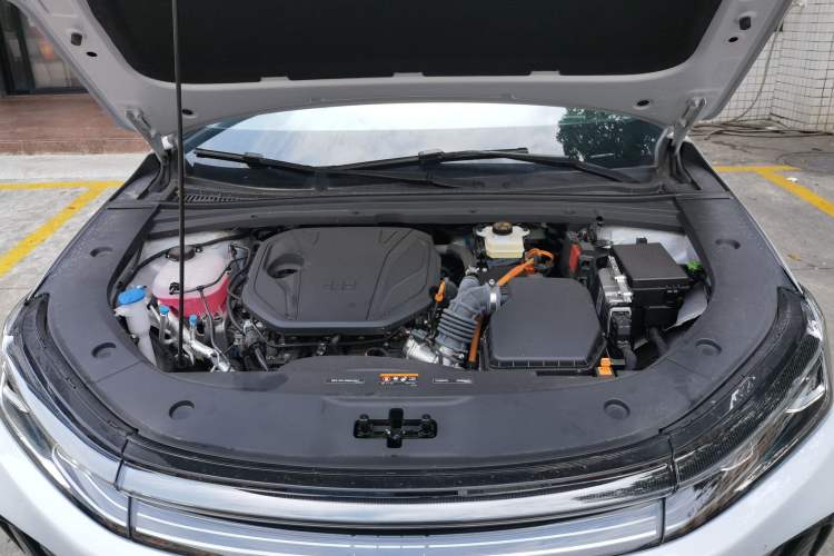 Used Geely Galaxy A7 2025 Model EM-i 70km Luxury Edition Engine Bay