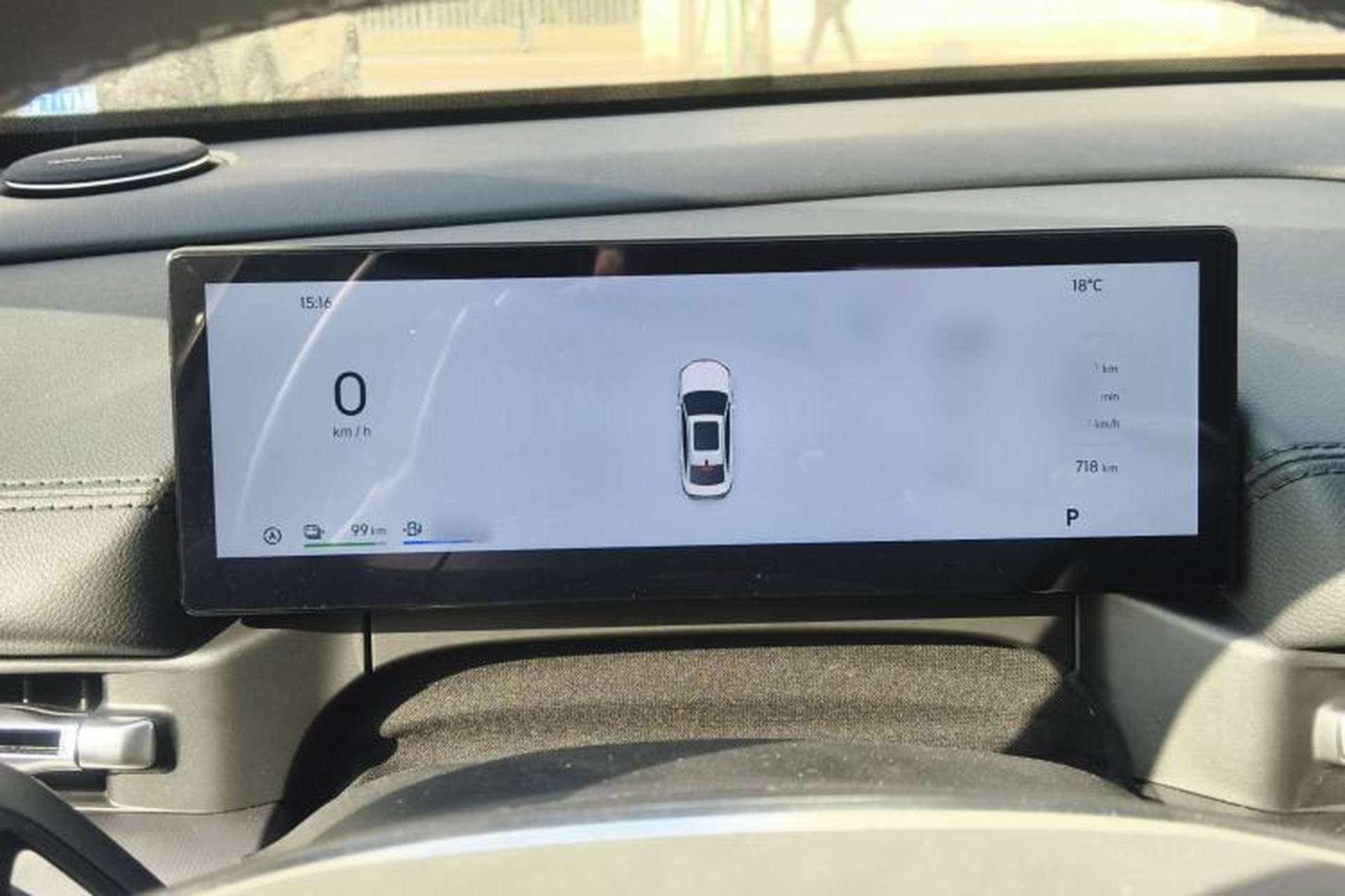 Used Geely Galaxy A7 2025 Model EM-i 150km Long-Distance Edition Instrument Cluster