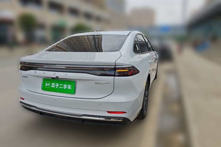 Used Geely Galaxy A7 2025 Model EM-i 70km Luxury Edition Rear Right 45 Deg