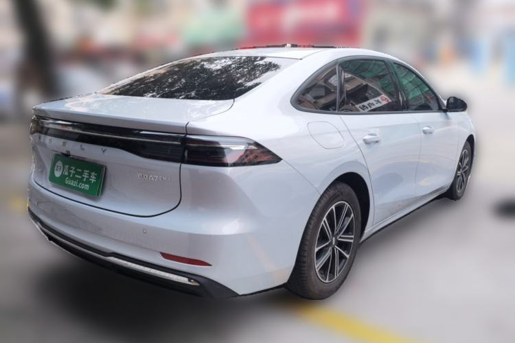 Used Geely Galaxy A7 2025 Model EM-i 70km Luxury Edition Rear Right 45 Deg