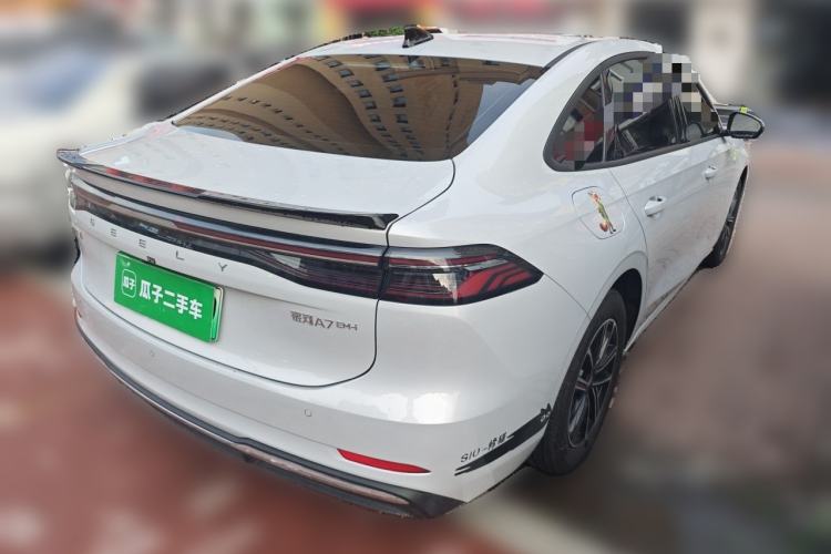 Used Geely Galaxy A7 2025 Model EM-i 70km Luxury Edition Rear Right 45 Deg