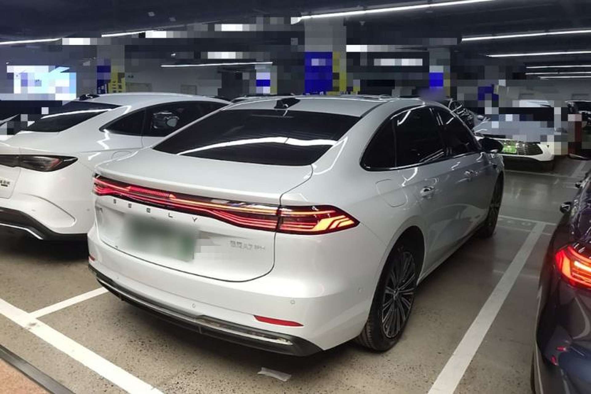 Used Geely Galaxy A7 2025 Model EM-i 150km Starship Edition Rear Right 45 Deg
