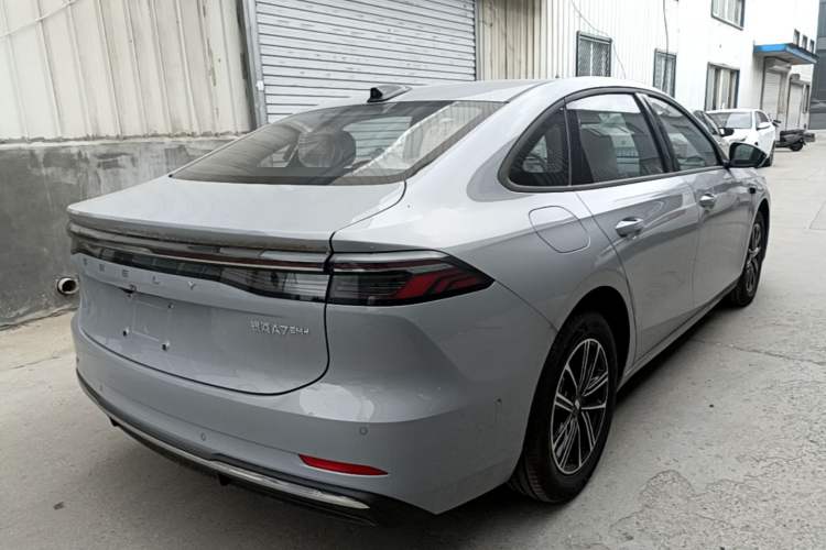 Used Geely Galaxy A7 2025 Model EM-i 70km Launch Edition Rear Right 45 Deg
