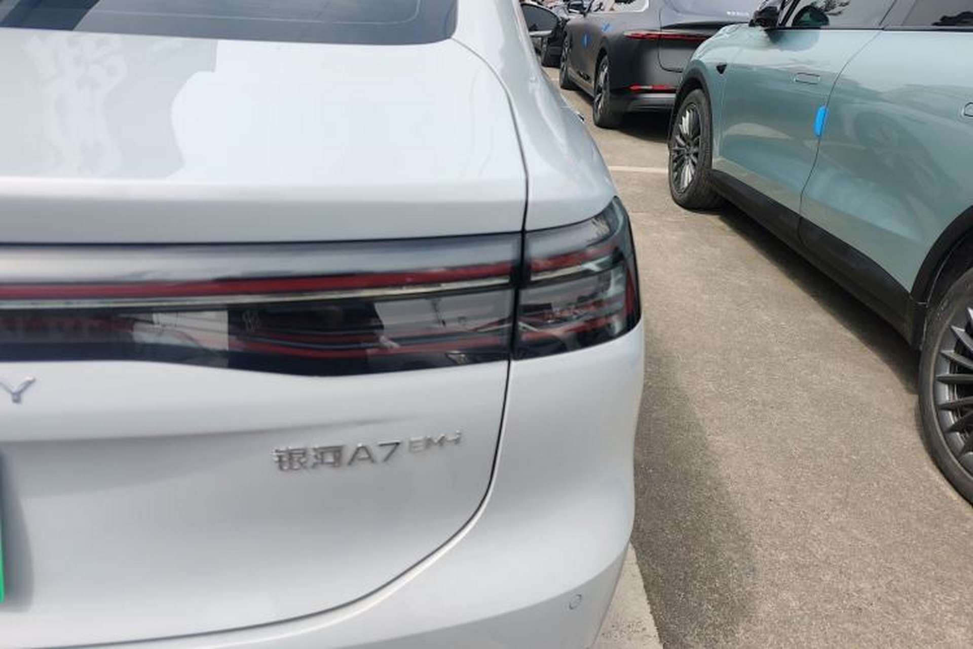 Used Geely Galaxy A7 2025 Model EM-i 150km Exploration+ Edition Right Rear Taillight