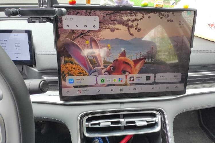 Used Geely Galaxy A7 2025 Model EM-i 150km Exploration+ Edition Audio And AC Panel