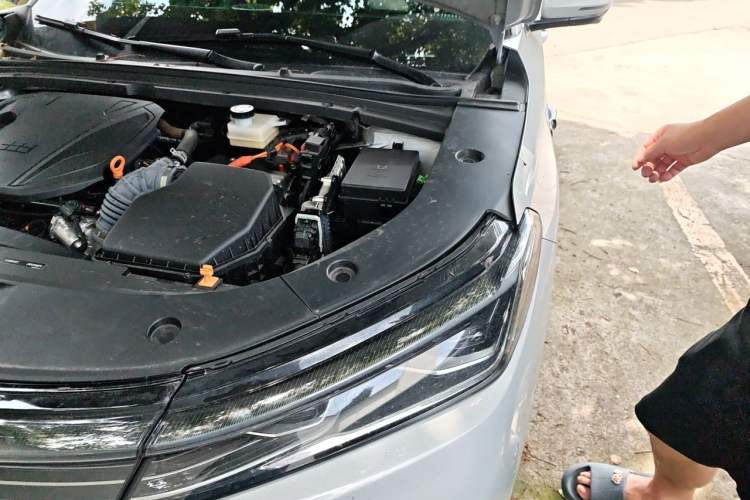 Used Geely Galaxy A7 2025 Model EM-i 150km Exploration+ Edition Engine Bay Left