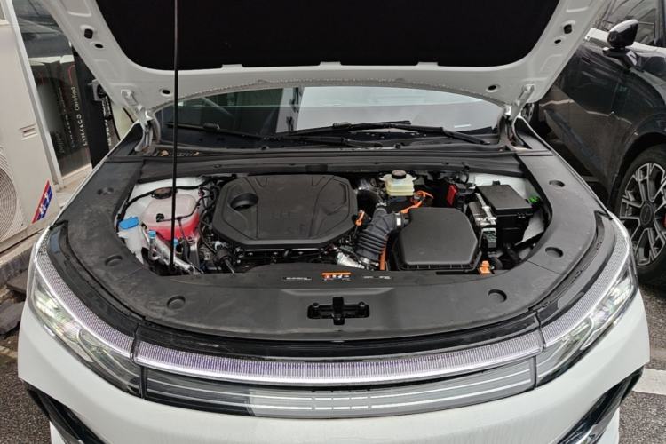 Used Geely Galaxy A7 2025 Model EM-i 150km Long-Distance Edition Engine Bay