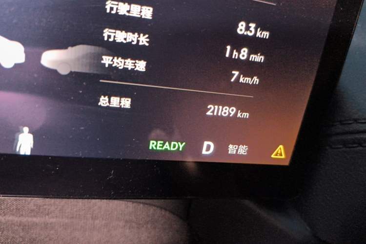 Used Geely Galaxy A7 2025 Model EM-i 150km Long-Distance Edition Odometer Close Up