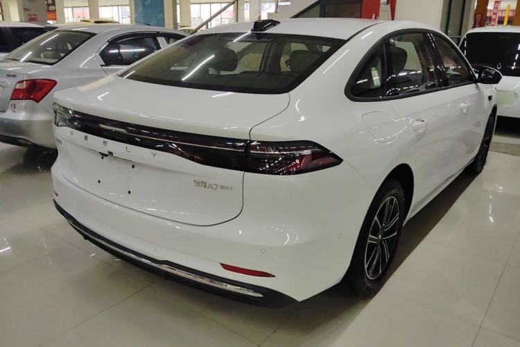 Used Geely Galaxy A7 2025 Model EM-i 70km Launch Edition Rear Right 45 Deg