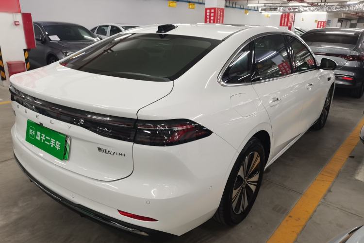 Used Geely Galaxy A7 2025 Model EM-i 150km Long-Distance Edition Rear Right 45 Deg