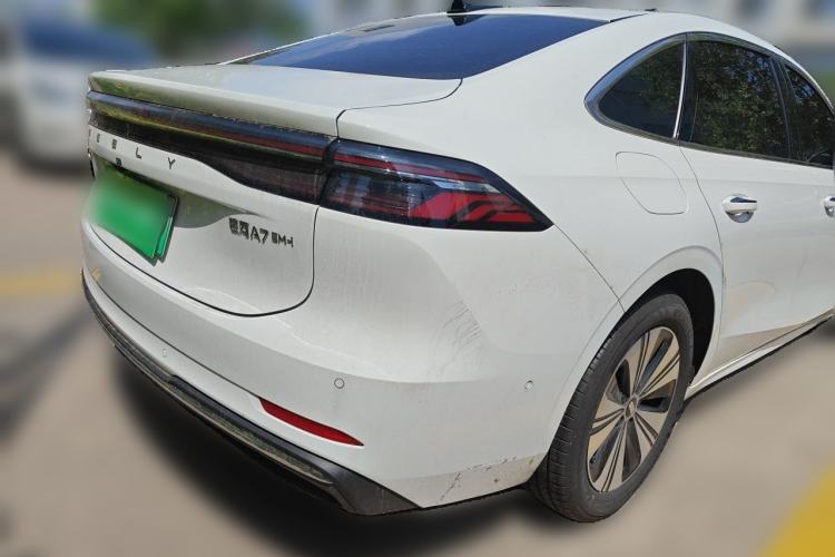 Used Geely Galaxy A7 2025 Model EM-i 150km Long-Distance Edition Rear Right 45 Deg
