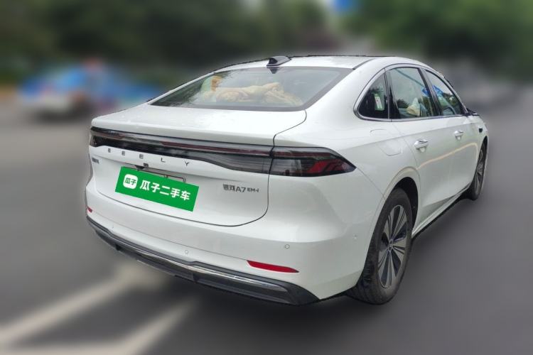 Used Geely Galaxy A7 2025 Model EM-i 150km Exploration+ Edition Rear Right 45 Deg