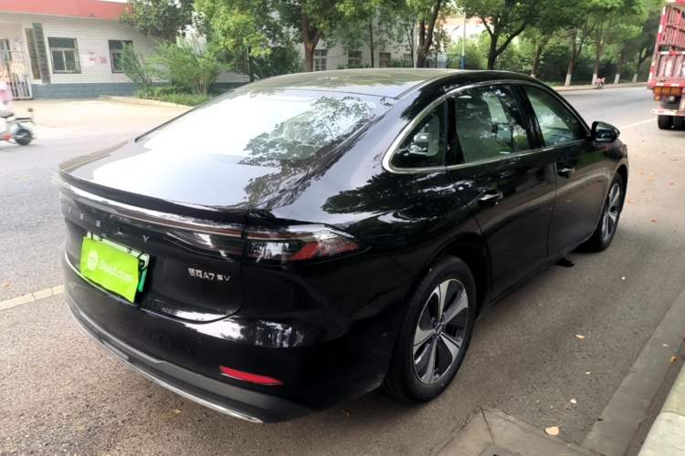 Used Geely Galaxy A7 2026 Model EV 550km Premium Edition Rear Right 45 Deg
