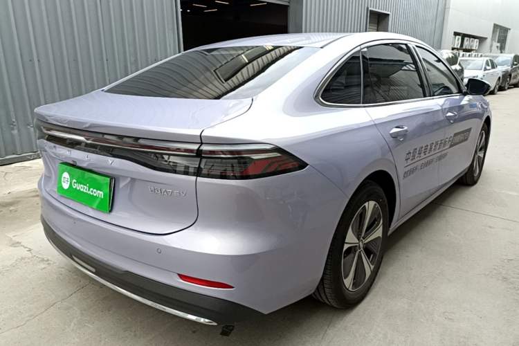 Used Geely Galaxy A7 2026 Model EV 550km Premium Edition Rear Right 45 Deg