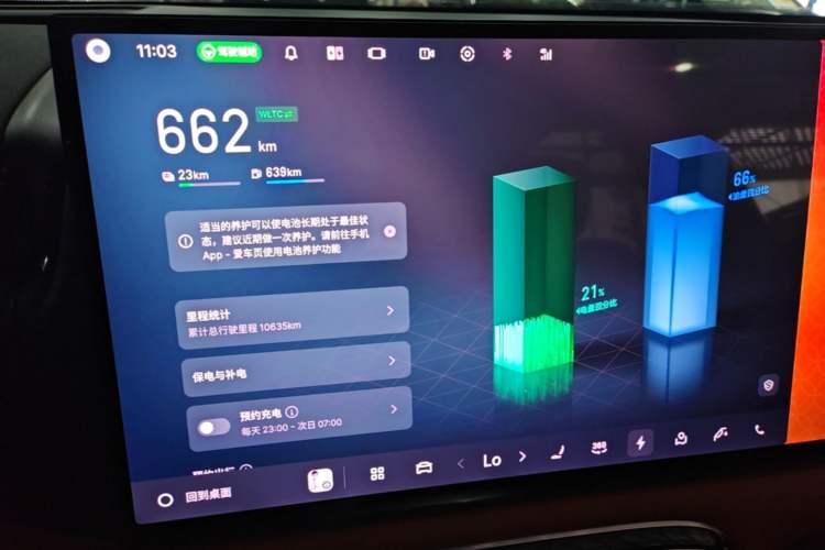 Used Geely Galaxy M9 2025 Model 210km Four-Wheel-Drive Leading Edition Instrument Cluster