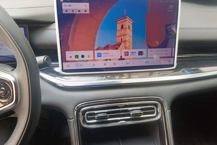 Used Geely Galaxy Stellar 6 2026 Model 125km Long-range Edition Audio And AC Panel