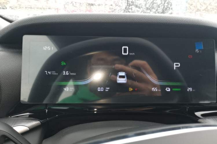 Used Geely Galaxy Stellar 6 2026 Model 60km Sailing Edition Instrument Cluster