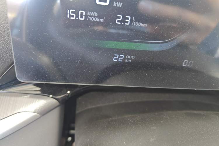 Used Geely Galaxy Stellar 6 2026 Model 60km Sailing Edition Odometer Close Up