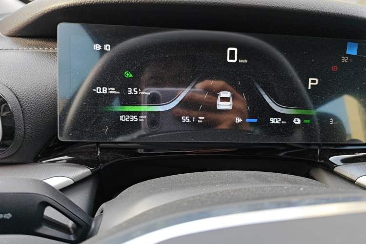 Used Geely Galaxy Stellar 6 2026 Model 60km Sailing Edition Odometer Close Up