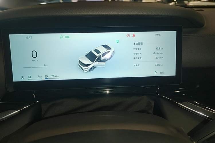 Used Geely Galaxy Stellar 6 2026 Model 125km Long-range Edition Instrument Cluster