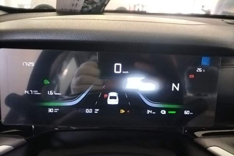 Used Geely Galaxy Stellar 6 2026 Model 125km Free-Style Edition Instrument Cluster