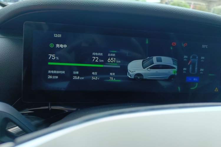 Used Geely Galaxy Stellar 6 2026 Model 125km Free-Style Edition Instrument Cluster