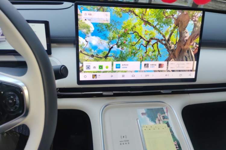 Used Geely Galaxy Xingjian 7 EM-i 2025 120km Exploration+ Version Audio And AC Panel