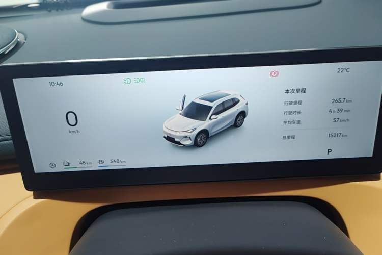 Used Geely Galaxy Xingjian 7 EM-i 2025 120km Navigator Edition Instrument Cluster