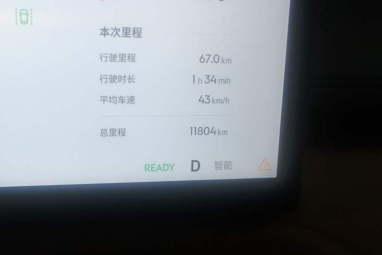 Used Geely Galaxy Xingjian 7 EM-i 2025 120km Exploration+ Version Odometer Close Up