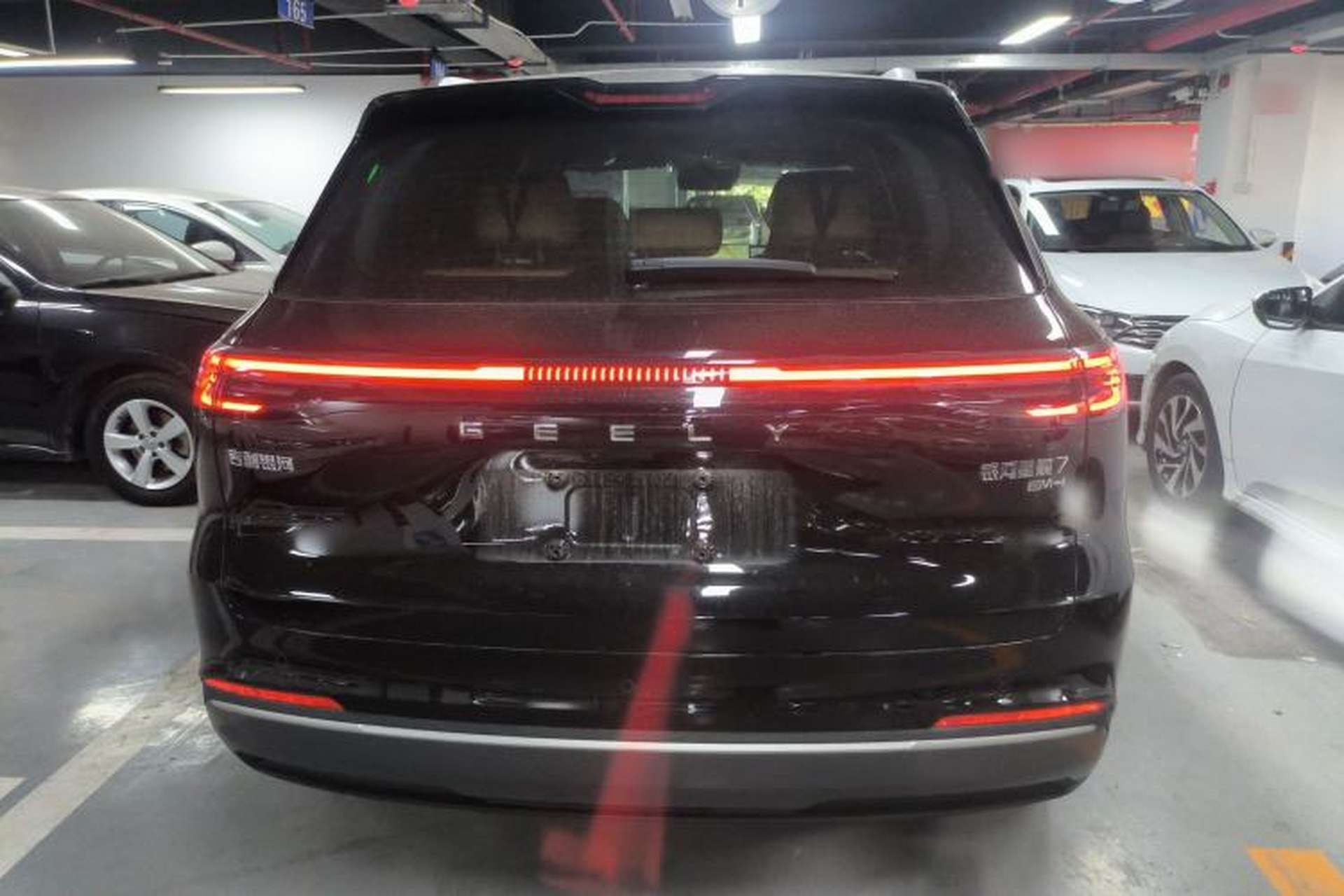 Used Geely Galaxy Xingjian 7 EM-i 2025 120km Launch+ Version Rear