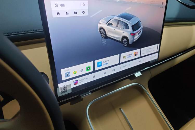 Used Geely Galaxy Xingjian 7 EM-i 2025 120km Navigator Edition Audio And AC Panel